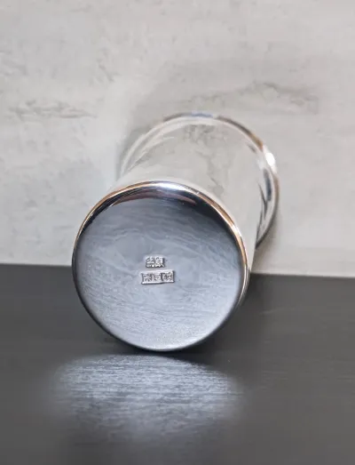 Pure Silver Beer Cup "Kou" (Radiance)