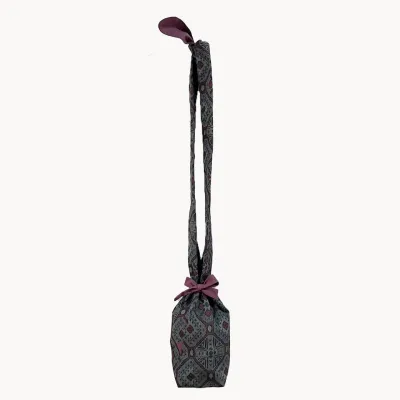 kico Crossbody Porch, All-Over Pattern, Tsumugi, Geometric Pattern