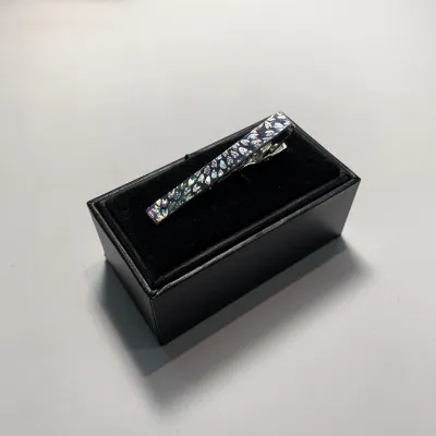 Kinsai Raden Tie Pin / Genuine Abalone