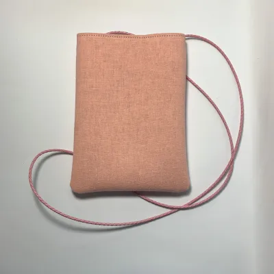 Sakura-Dyed Kinsai Raden Pochette