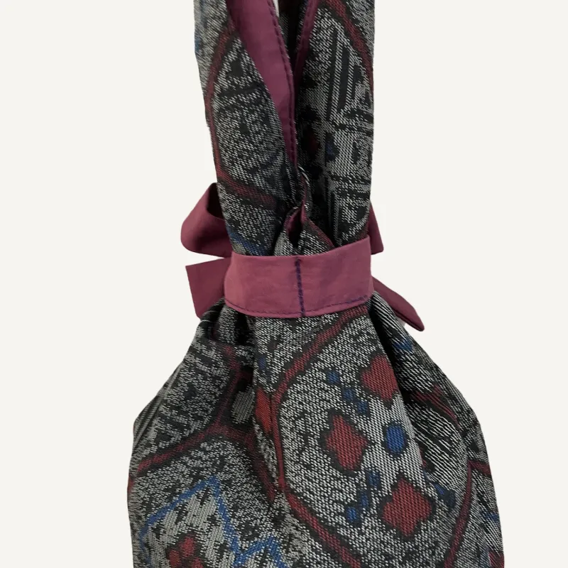 kico Crossbody Porch, All-Over Pattern, Tsumugi, Geometric Pattern