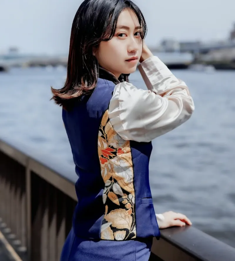 Kimono obi Order Vest／Womens