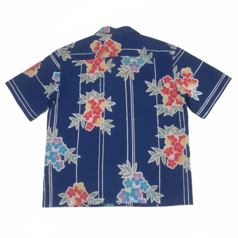 [SOLD OUT] Cotton Vintage Yukata Remake Aloha Shirt