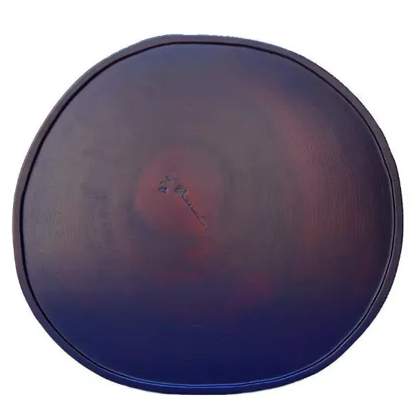 Tree-Ring Tray (with Rim), Large, Diameter approx. 400mm