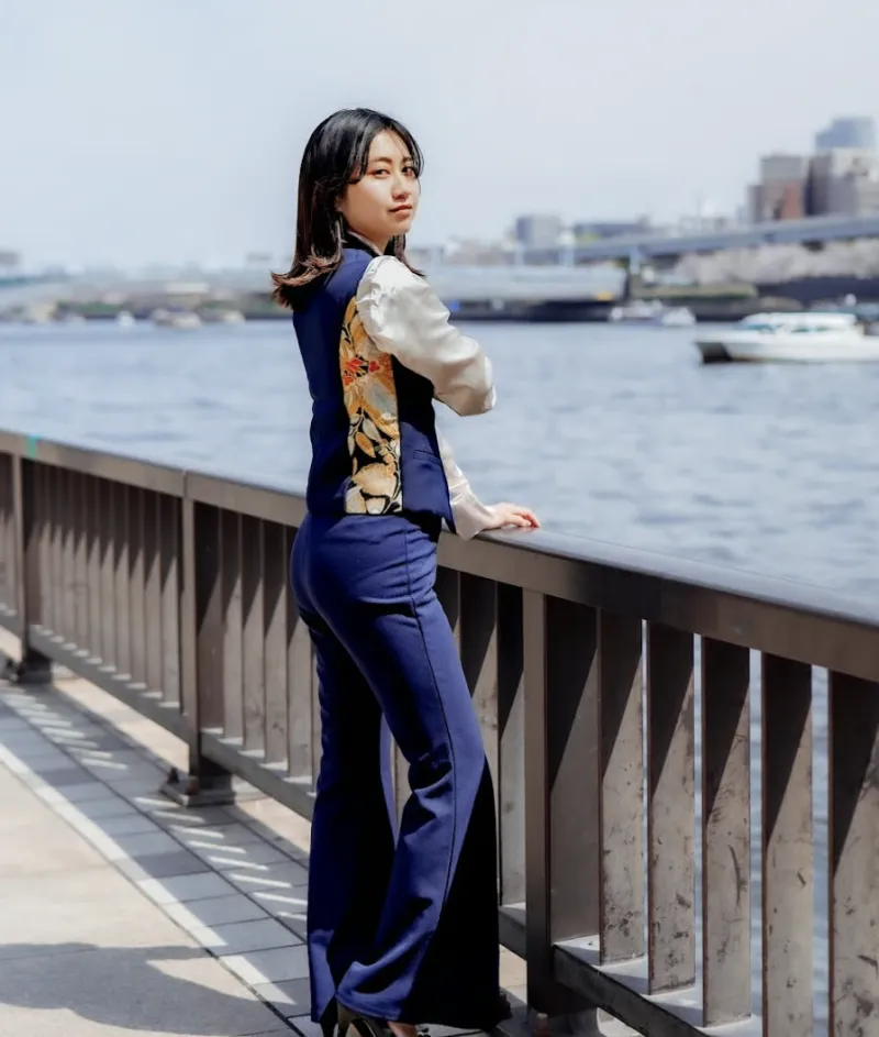 Kimono obi Order Vest／Womens