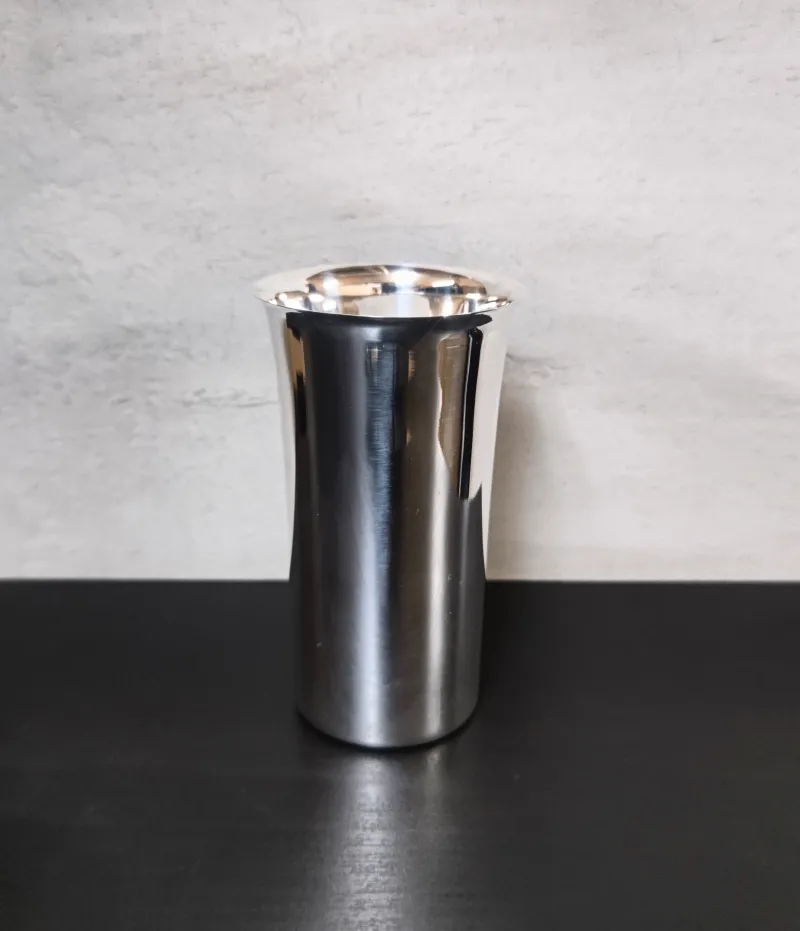 Pure Silver Beer Cup "Kou" (Radiance)
