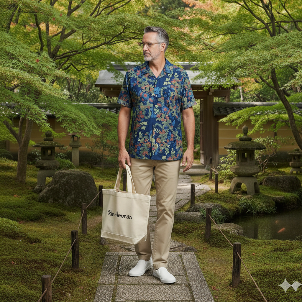正絹 着物 リメイク アロハシャツ