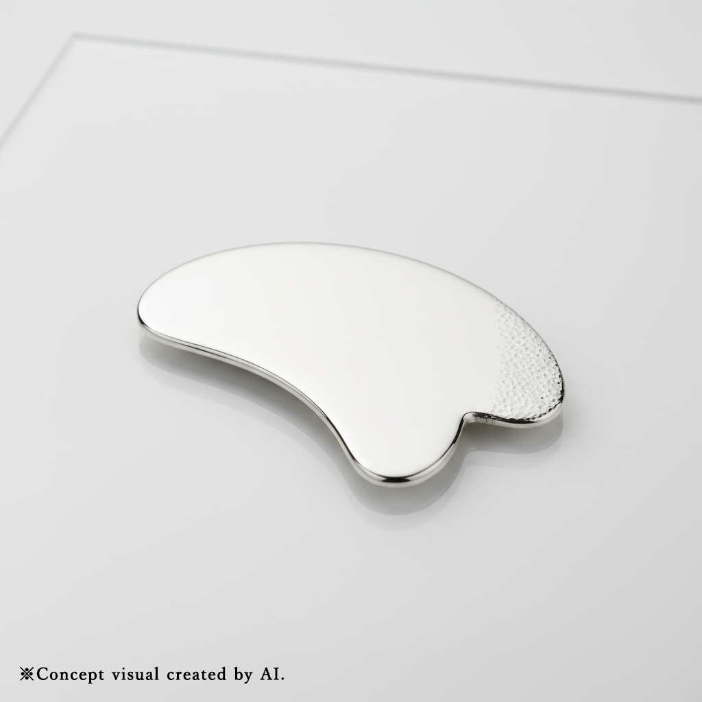 SOKI (双肌) - Pure Silver Gua Sha