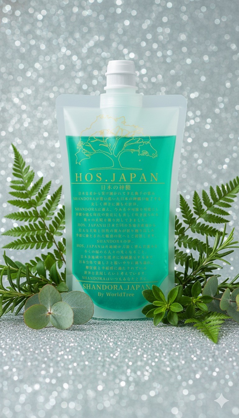 【HOS.JAPAN】SHISHI Shampoo（シシシャンプー）300ml
