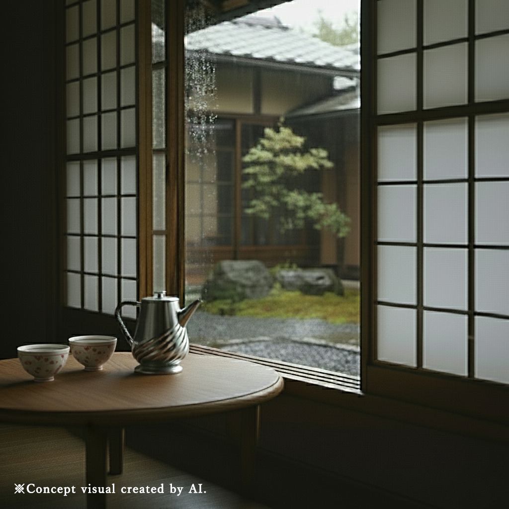 Shinra (森羅) - Pure Silver Tea Kettle