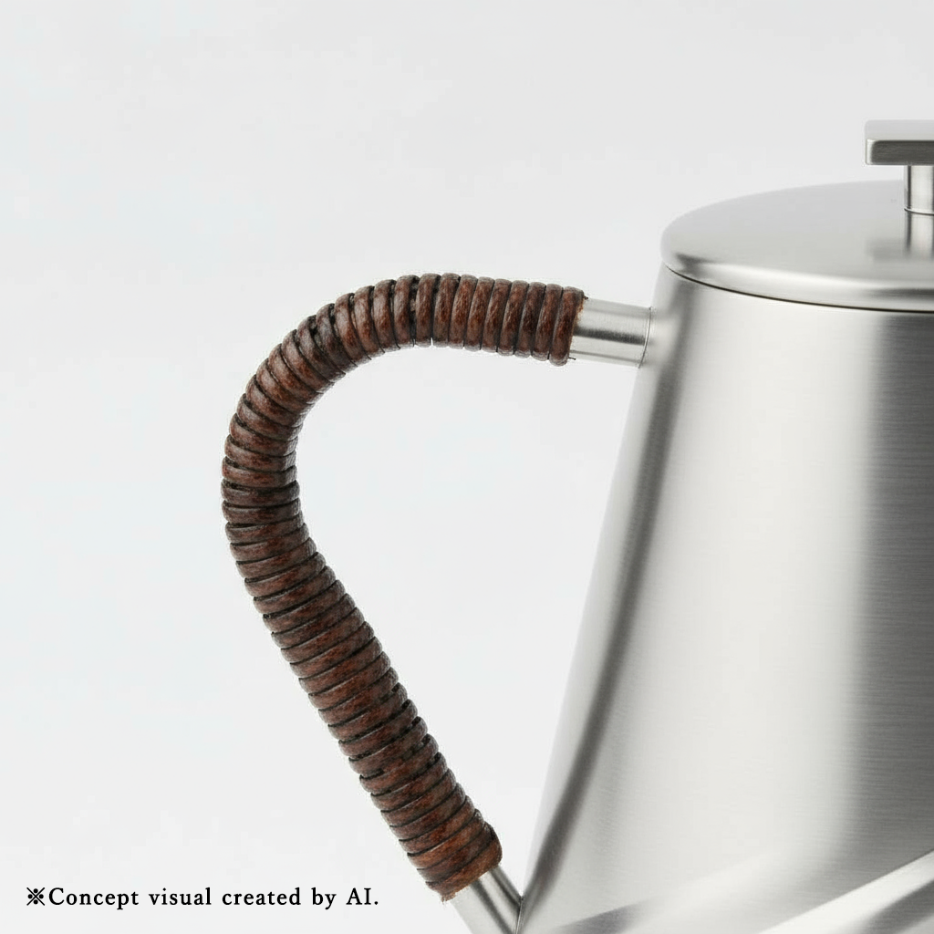 Shinra (森羅) - Pure Silver Tea Kettle