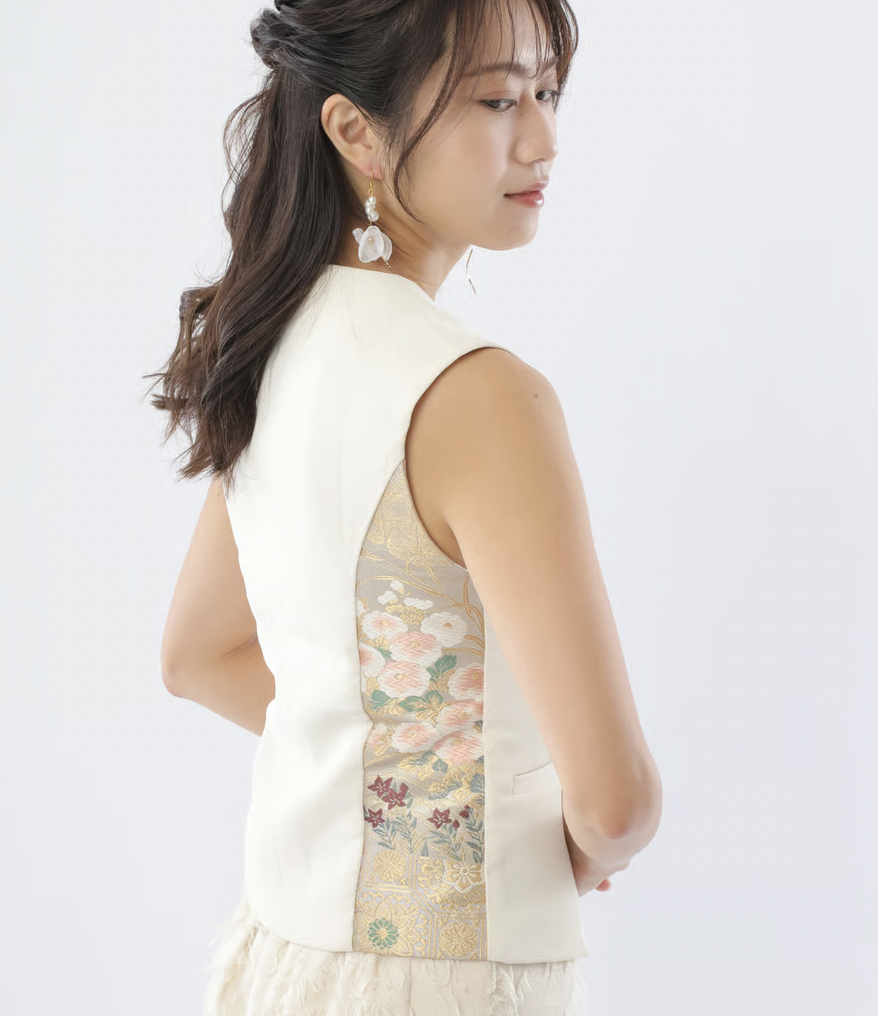 Kimono obi Order Vest／Womens