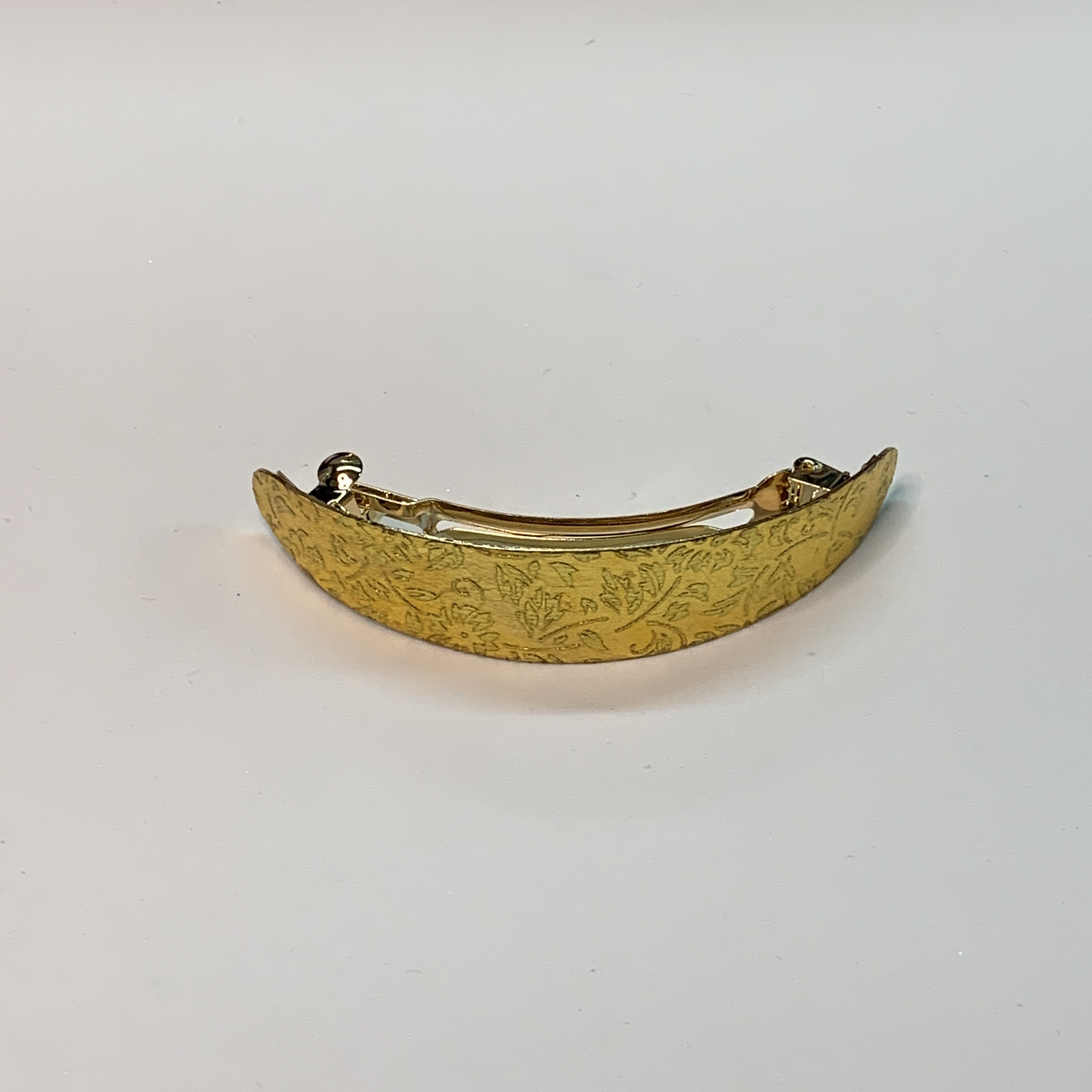 金彩バレッタ/金箔仕様